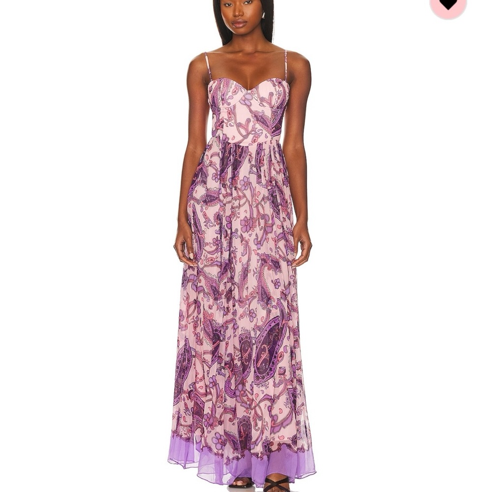 HEMANT and NANDITA long dress. worn once. Didn’t come with straps